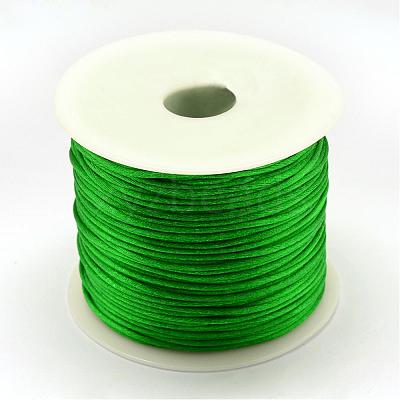 Nylon Satin Rattail Cords NWIR-R025-1.0mm-233-1