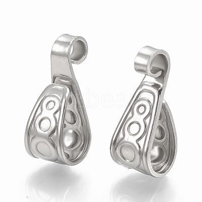 Non-Tarnish 304 Stainless Steel Tube Bails X-STAS-S078-03-1