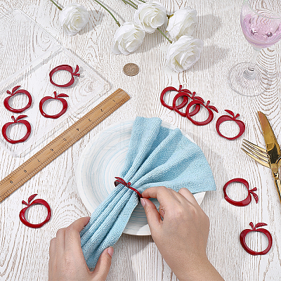 12Pcs Alloy Napkin Rings AJEW-FG0005-86A-1