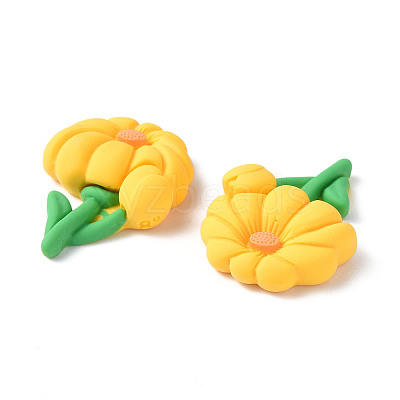 Opaque Resin Cabochons X-CRES-P023-04D-1