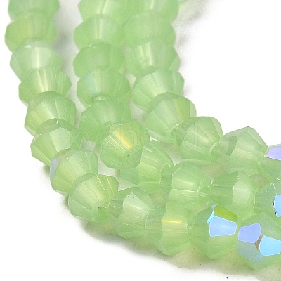 Imitation Jade Electroplate Glass Beads Strands LS-EGLA-A039-J6mm-L01-1