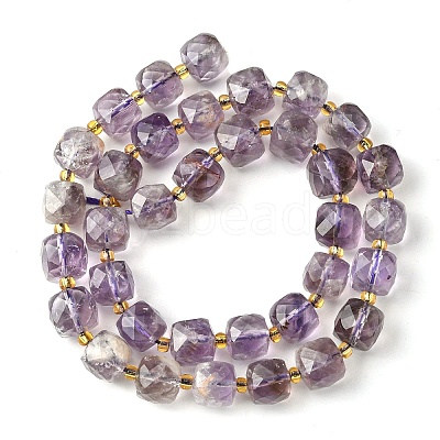 Natural Amethyst Beads Strands G-Q010-A06-01-1