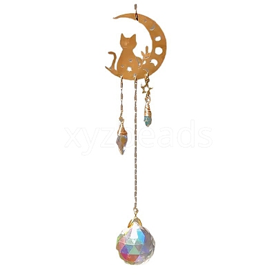 Teardrop Glass Suncatchers PW-WG248D2-01-1