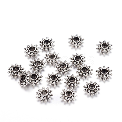 Tibetan Style Spacer Beads LFH10384Y-1
