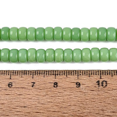 Opaque Glass Beads Strands GLAA-NH0002-B01-C12-1