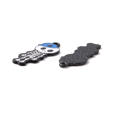 Halloween Alloy Enamel Pendants ENAM-B048-01A-1