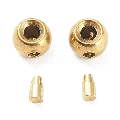304 Stainless Steel Bead Tips STAS-K268-01B-G-1