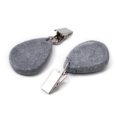 4Pcs 2 Styles Natural Marble Cloth Tablecloth Weights AJEW-CA0001-53-1