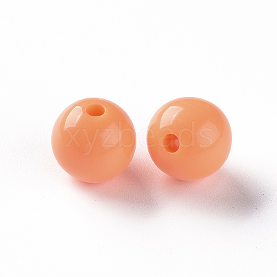 Opaque Acrylic Beads X-MACR-S370-C12mm-A11-1