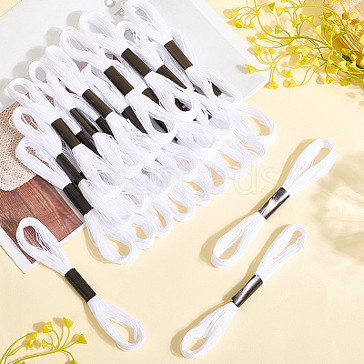 Polyester Embroidery Threads for Cross Stitch SENE-CY0001-07C-01-1