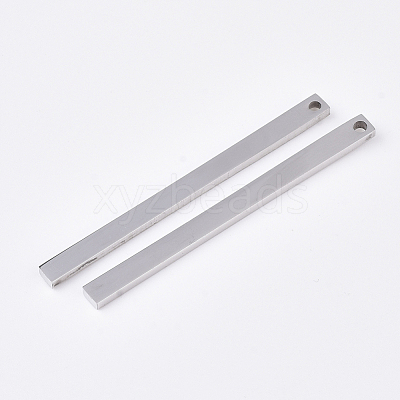 Tarnish Resistant 201 Stainless Steel Pendants X-STAS-T052-07P-1
