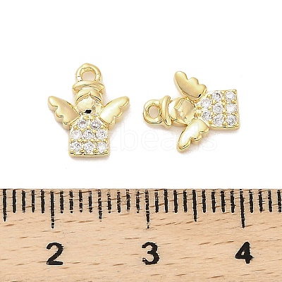 10Pcs Brass Charms KK-V006-05G-02-1