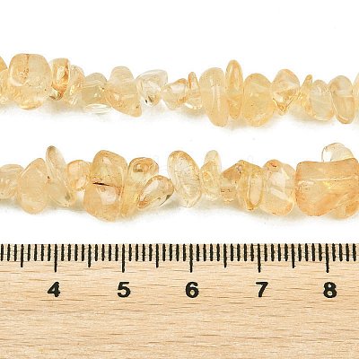 Natural Citrine Beads Strands G-F328-13-1