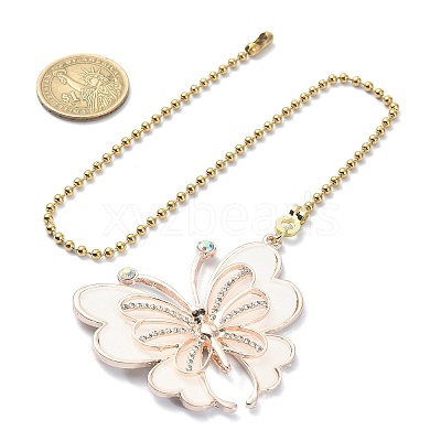 Butterfly Alloy Rhinestone Ceiling Fan Pull Chain Extenders FIND-JF00115-03-1