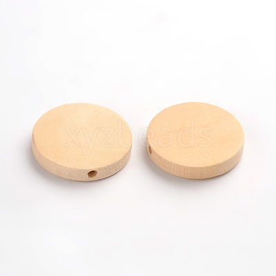 Unfinished Wood Beads WOOD-S650-93-LF-1