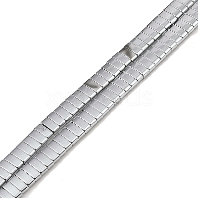 Electroplated Non-magnetic Synthetic Hematite Beads Strands G-G089-A02-09-1