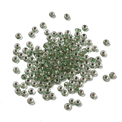 Transparent Stripe Glass Seed Beads LS-GLAA-NH0001-06C-1