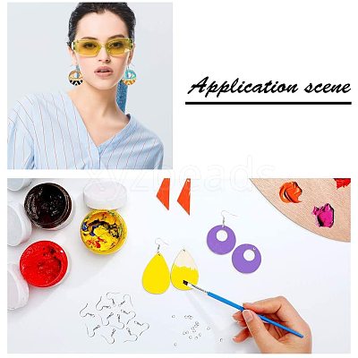 DIY Dangle Earring Making DIY-PH0026-07P-1
