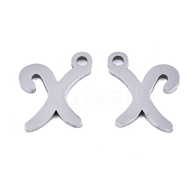 Non-Tarnish 201 Stainless Steel Charms X-STAS-T044-217P-X-1
