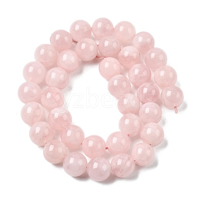 Natural Madagascar Rose Quartz Beads Strands G-B167-A04-10mm-1