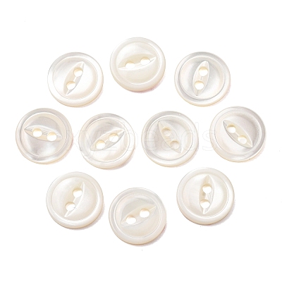 Cat Eye Style Natural Shell Buttons SH-CBAA69B-01E-1