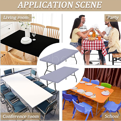 Polyester Tablecloth AJEW-GF0013-22A-01-1