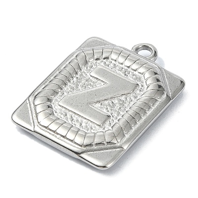 Anti-Tarnish 304 Stainless Steel Pendants STAS-U033-01P-Z-1
