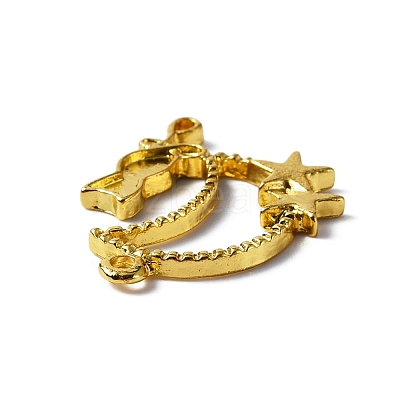 Alloy Open Back Bezel Pendants FIND-WH0013-36-1