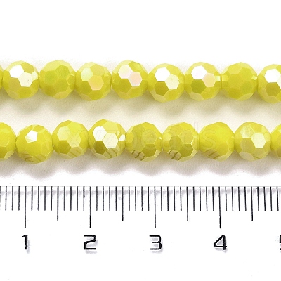 Opaque Glass Beads Stands LS-EGLA-A035-P6mm-B04-1
