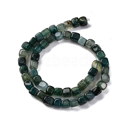 Natural Dragon Veins Agate Beads Strands G-G177-E12-01-1