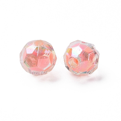 Transparent Acrylic Beads X-TACR-S152-04B-1