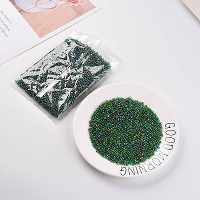 6/0 Round Glass Seed Beads SEED-US0003-4mm-167B-1