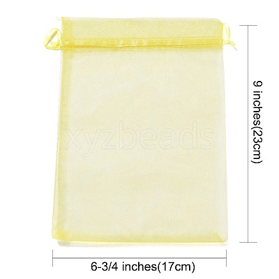 Rectangle Jewelry Packing Drawable Pouches OP-S004-17x23cm-M-1