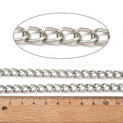 Aluminium Twisted Curb Chains CHA-K001-06P-1