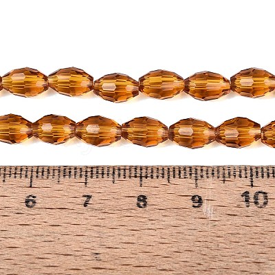 Transparent Glass Beads Strands GLAA-N071-01A-A09-1