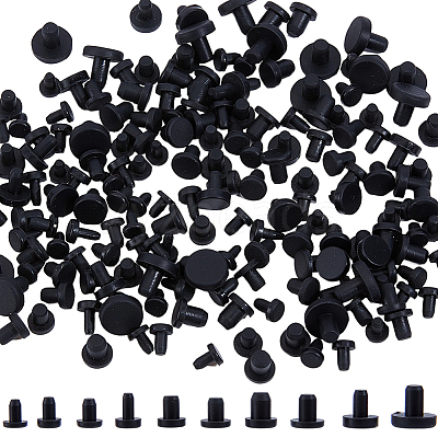 200Pcs 10 Styles Silicone Bottle Seal Plug FIND-GF0008-84-1