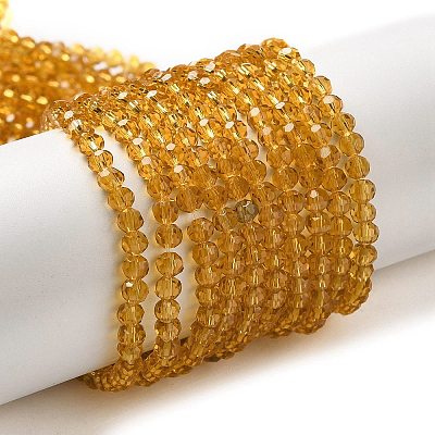 Transparent Glass Beads Strands EGLA-A035-T3mm-D17-1