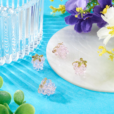 4Pcs Handmade Lampwork Beads LAMP-TA0002-24B-1