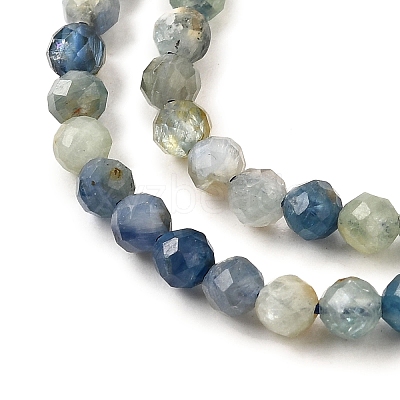 Natural Kyanite/Cyanite/Disthene Beads Strands G-G259-D05-3mm-1