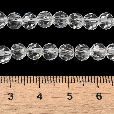 Transparent Glass Beads EGLA-A035-T6mm-D19-1