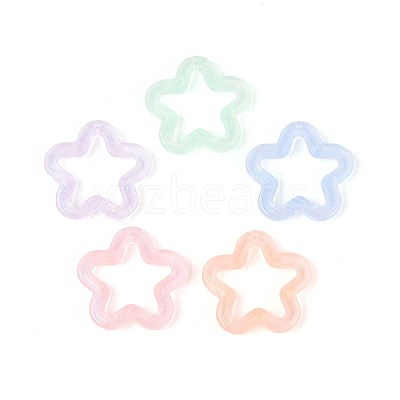 Transparent Luminous Acrylic Pendants TACR-T007-12-1