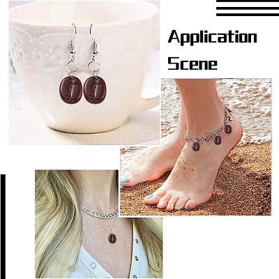 Imitation Food Resin Pendants RESI-CJC0019-32P-1