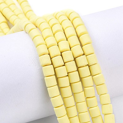 Handmade Polymer Clay Bead Strands CLAY-ZX006-01-43-1