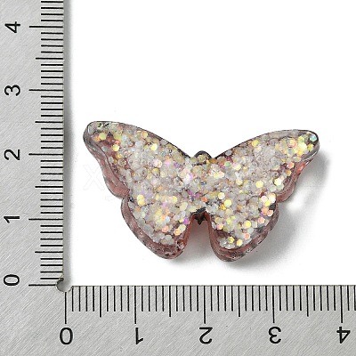 Spray Painted Resin Decoden Cabochons LS-RESI-C045-07C-1