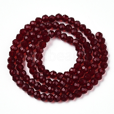Glass Beads Strands EGLA-A034-T3mm-D32-1