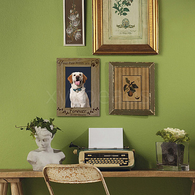 Natural Wood Photo Frames AJEW-WH0292-047-1