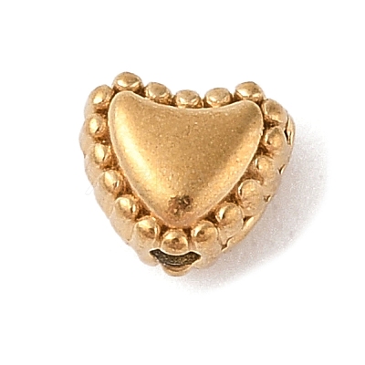 304 Stainless Steel Beads STAS-M061-02G-01-1