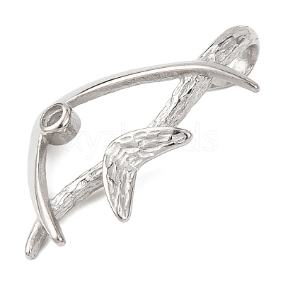 304 Stainless Steel Pendants LS-STAS-D129-13C-P-1