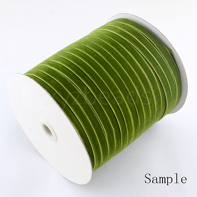 1/4 inch Single Face Velvet Ribbon OCOR-R019-6.5mm-175-1