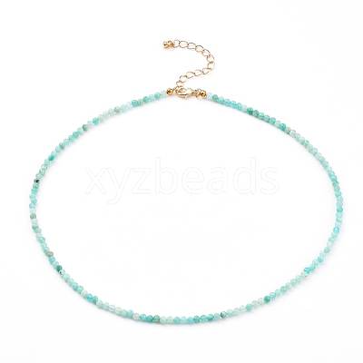 Natural Gemstone Beaded Necklaces NJEW-JN03315-1